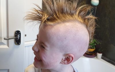 Talented parent – anyone require a haircut?