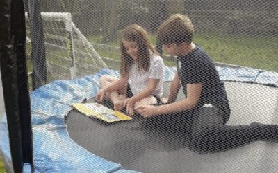 Another unusual reading place