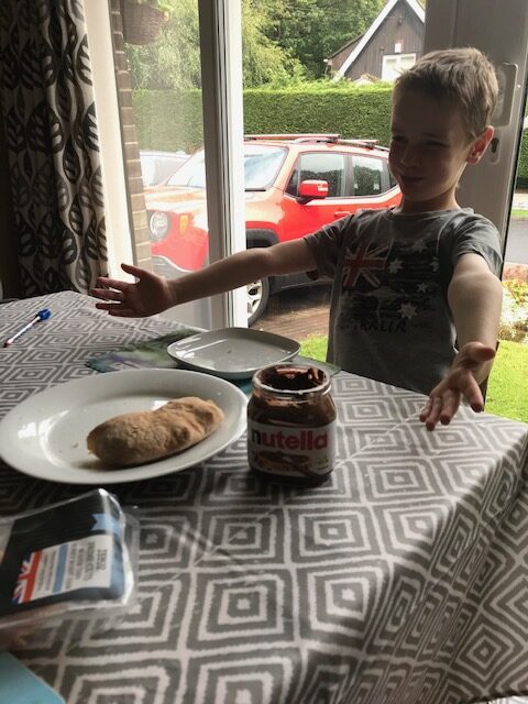 Harry makes 2,000 year old bread!