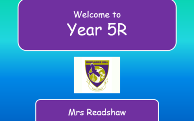 Meet The Teacher Year 5R