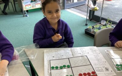 Year 2s Working hard on addition 1/2M