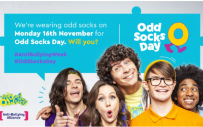 Odd Socks Day for Anti-Bullying Week- Monday 16th November 2020