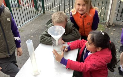 How much rainfall falls in Rowlands Gill in autumn?