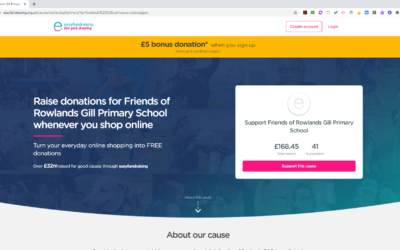 Easy Fundraising – Online shopping.