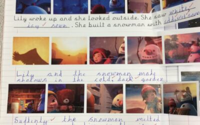 Our retells of Lily and the Snowman