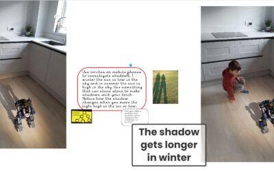Fantastic Science investigations into winter shadows.