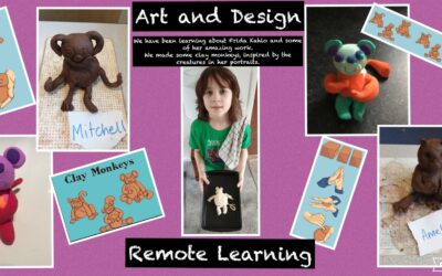 Take a look at our clay monkeys…
