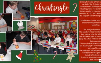 Year 5 Christingle all the way…