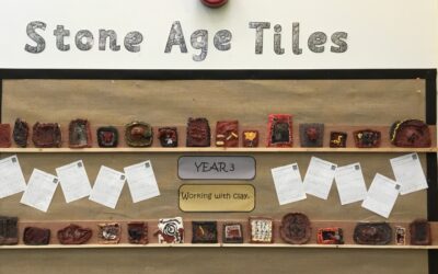 Ta dah! Our Fabulous Neolithic Tiles Display