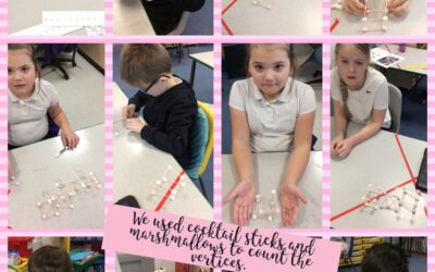 Marshmallow 3D shapes!