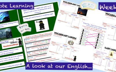What does Remote Learning look like in Year 5 Week 1…