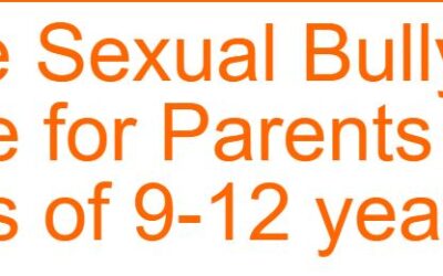 Online Sexual Bullying Advice for Parents and Carers