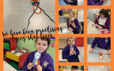 Life Skills- Tying our Shoelaces