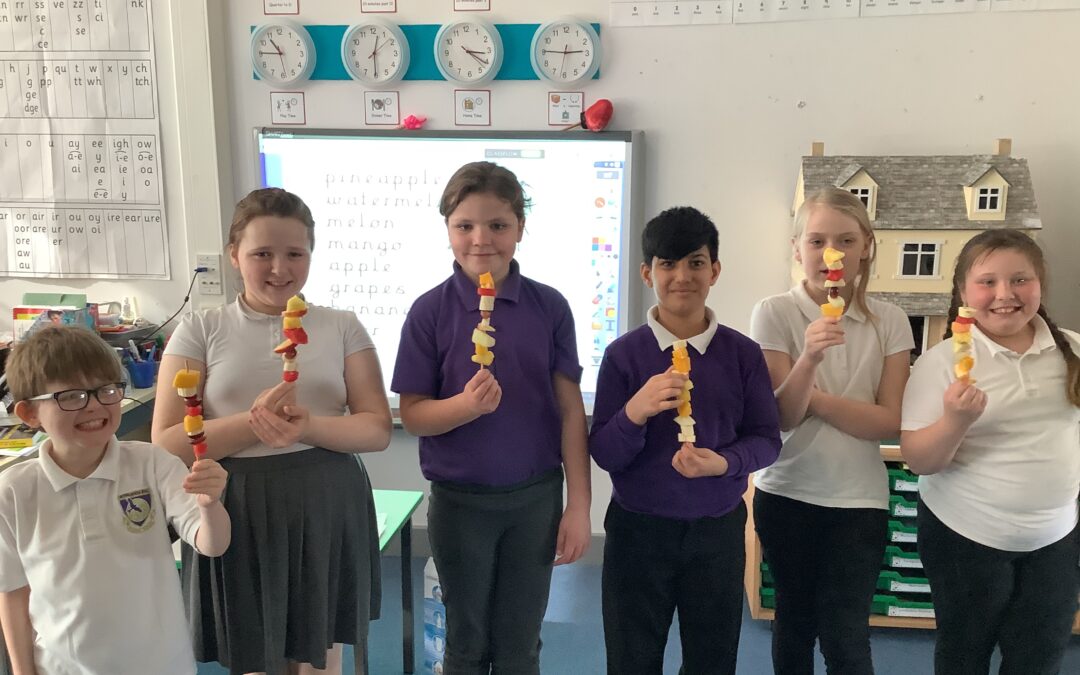 Fruit Skewers!