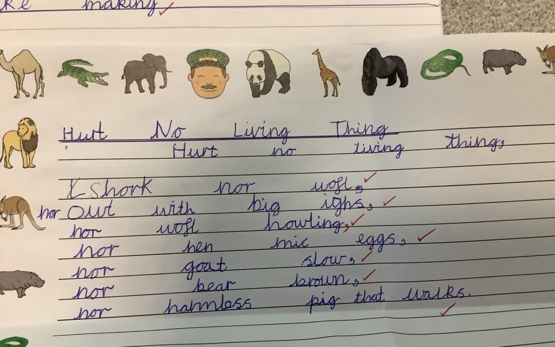 Hurt No Living Thing (Using New Animals)