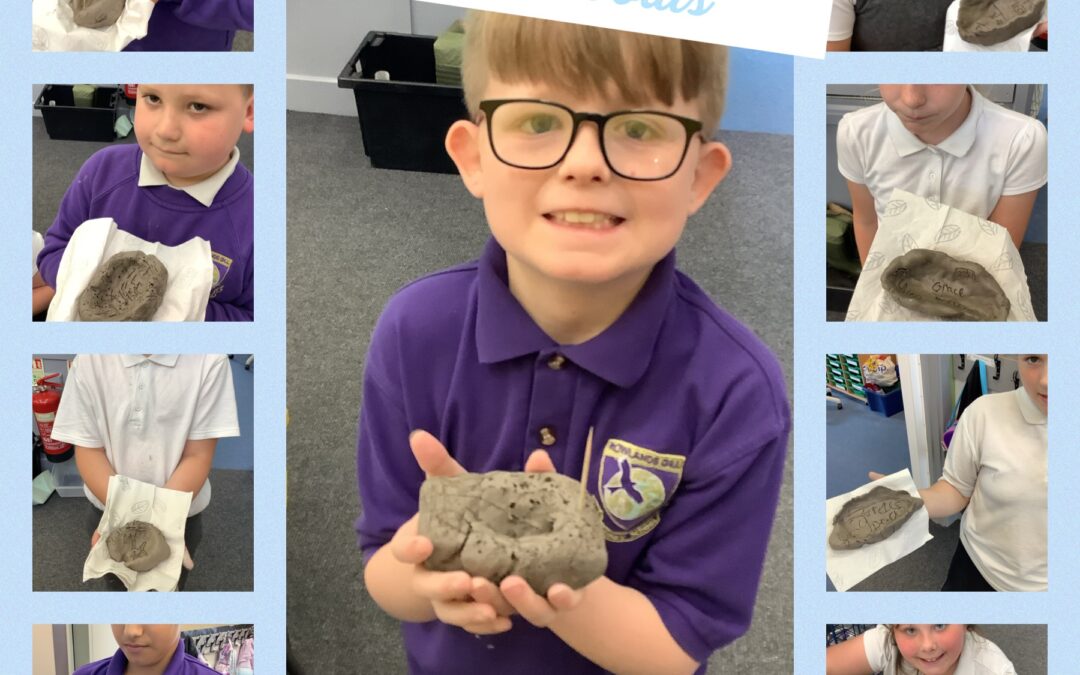 Clay boats to represent Grace Darling’s life.