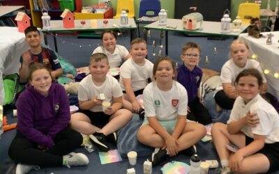 End of term picnic in our fantasy den