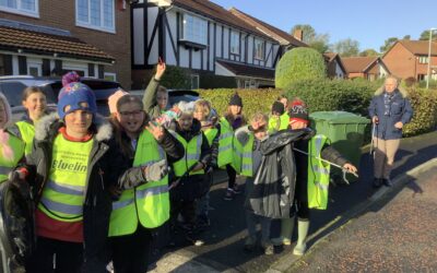 Does Rowlands Gill have less litter than our school?