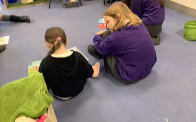 Our year 6s love reading with our reception children