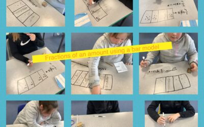 Using bar models to find fractions of numbers