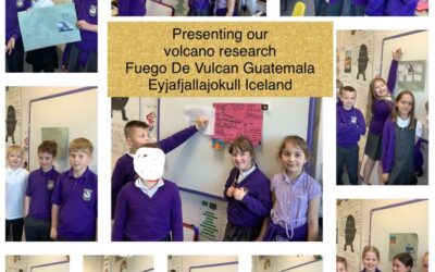 Presenting our Volcano Research