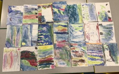 Monet style paintings