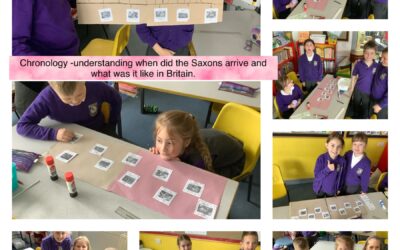 Chronology- what was happening in Britain when the Angles and Saxons arrived?