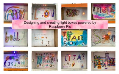 Designing and creating our light up boxes