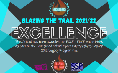 Excellence Award Blazing the Trail