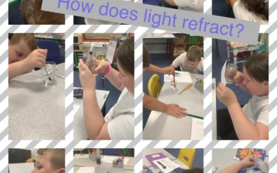 How does light refract?