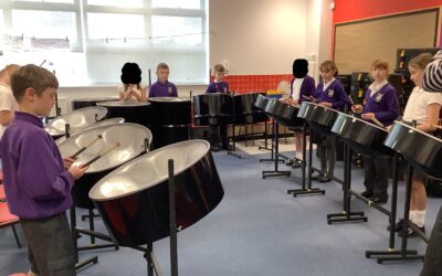 Steel Drums in Year 5