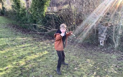 Creative minds at 6B Forest School!