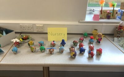 Our Decorated Egg Competition Entries