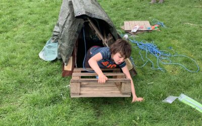 Innovation and imagination at forest school