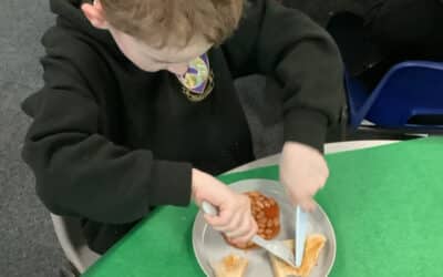 Magic beans on toast