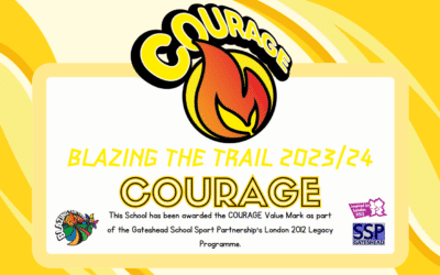 Courage Award Blazing the Trail