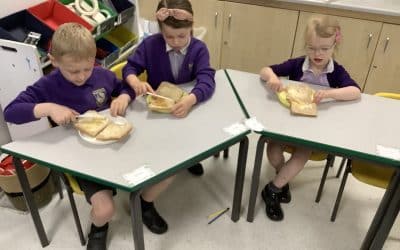 Marmalade sandwiches