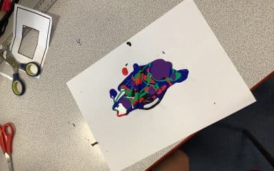 Using different media to paint