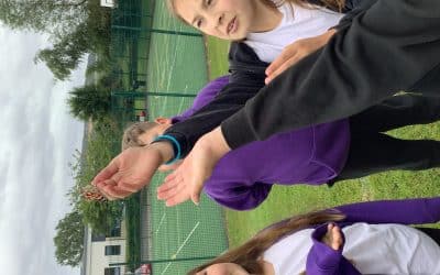 Releasing our butterflies