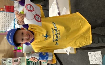Hamzah’s gift from the Air Ambulance Service