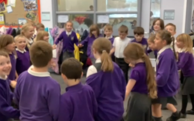 Our Jewish celebration dance Simchat Torah