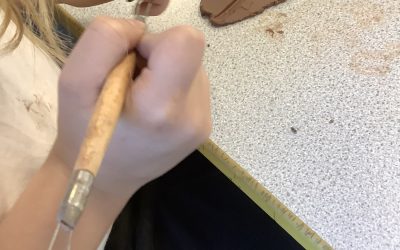 Creating our Clay Tiles