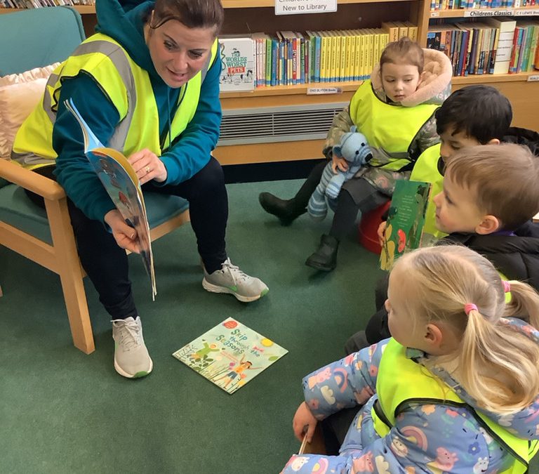 A visit to Rowlands Gill Library